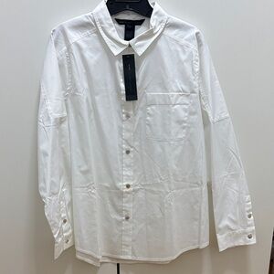 Marc by Marc Jacob’s Men’s White Long Sleeve Shirt